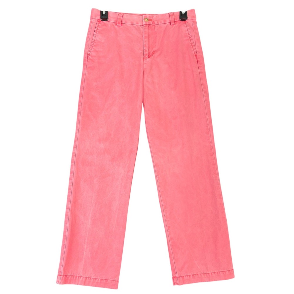Vineyard Vines Breaker Chino Pants Boys 16 Straight Leg Flat Front Casual Preppy